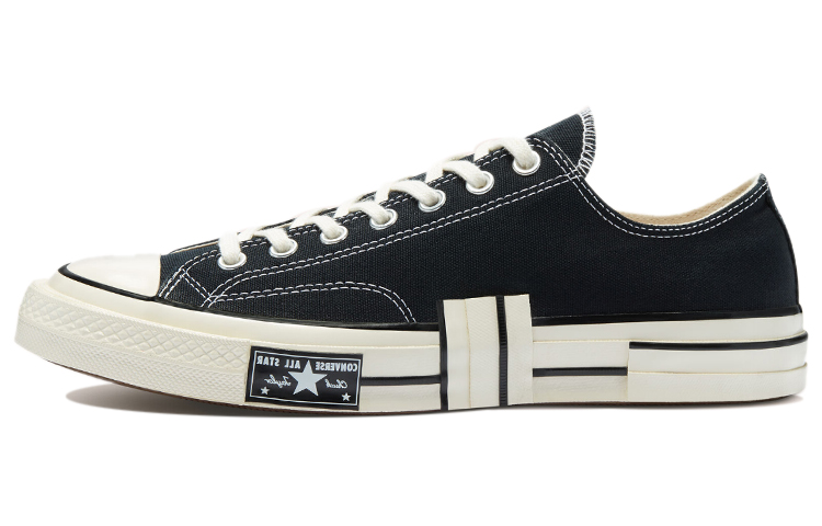 Converse Chuck Taylor All Star 1970s Canvas Shoes 'Black White Orange'