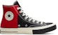 Converse Chuck Taylor All Star 1970s 'Hitam Putih Merah' 168624C
