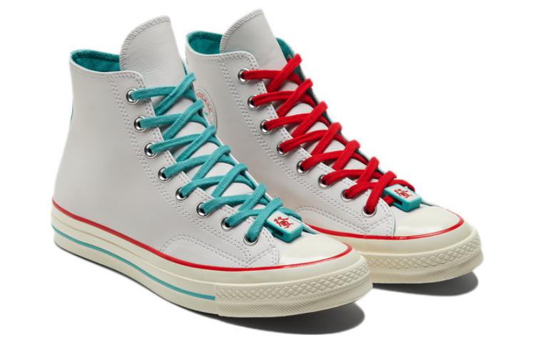 Converse Chuck Taylor All Star 1970s 'White Teal Red' 圖 3