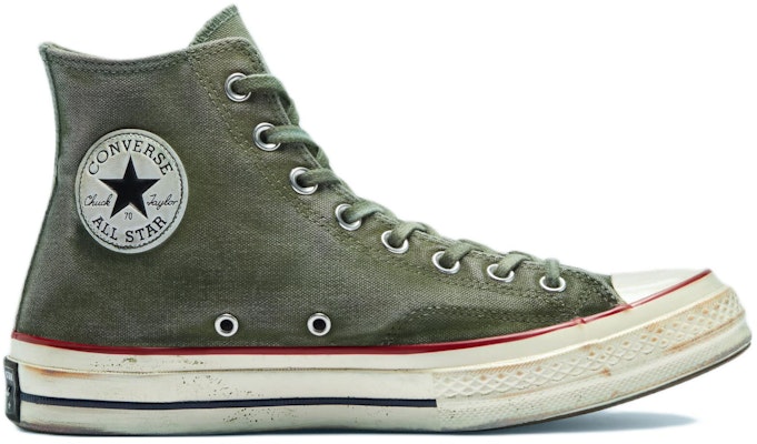 Converse Chuck Taylor All Star 1970s 'Verde Oscuro Gastado' Alta. A05689C Order Converse Chuck Taylor All Star 1970s 'Verde Oscuro Gastado' Alta. A05689C