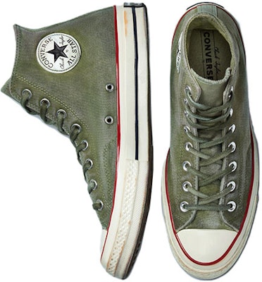 Converse Chuck Taylor All Star 1970s 'Verde Oscuro Gastado' Alta. A05689C Shop Converse Chuck Taylor All Star 1970s 'Verde Oscuro Gastado' Alta. A05689C