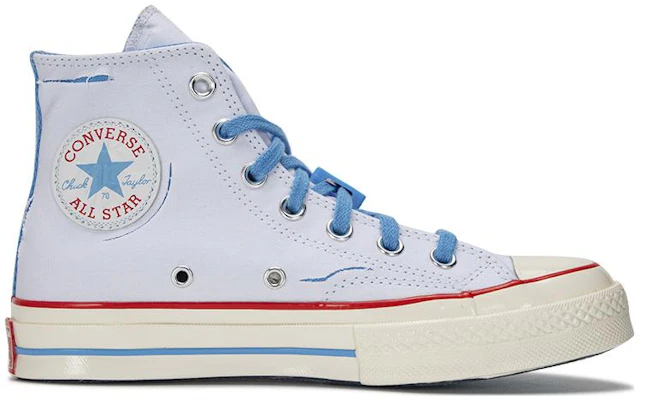 Converse Chuck Taylor All Star 1970s 耐磨輕便防滑 高筒 帆布鞋 男女款 白藍 Order Converse Chuck Taylor All Star 1970s 耐磨輕便防滑 高筒 帆布鞋 男女款 白藍