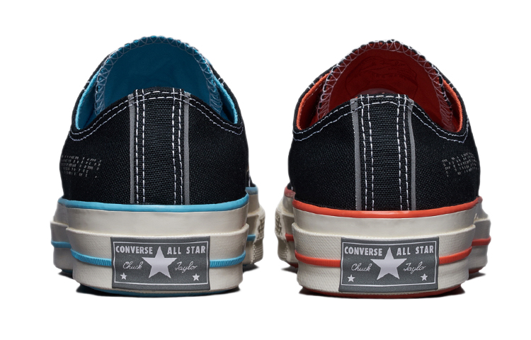 Converse Chuck Taylor All Star 1970s Sneakers Black/Blue/Orange 圖 4