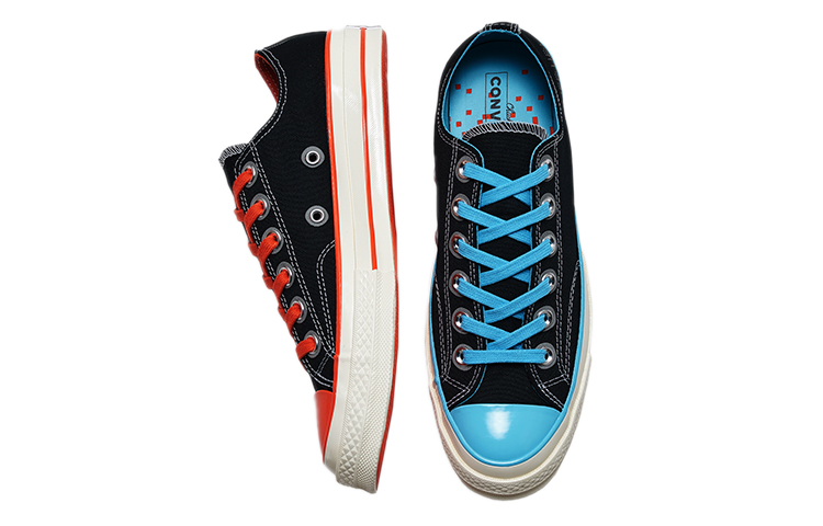Converse Chuck Taylor All Star 1970s Sneakers Black/Blue/Orange 圖 5