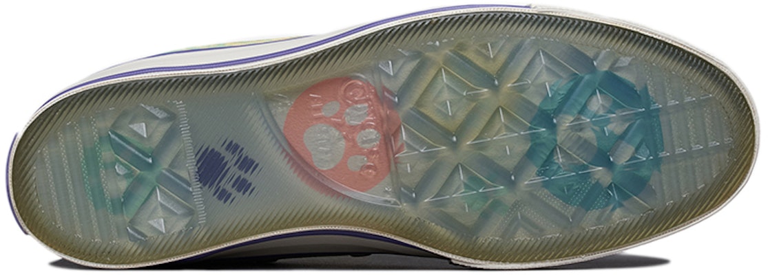 Converse 1970s chuck taylor all star 復古經典 耐磨輕便 高筒 帆布鞋 男女同款 淡黃藍 Details for Converse 1970s chuck taylor all star 復古經典 耐磨輕便 高筒 帆布鞋 男女同款 淡黃藍