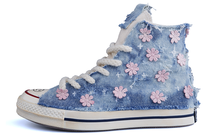 Converse Chuck Taylor All Star 1970s Hi 'Floral Sky Blue Pink'