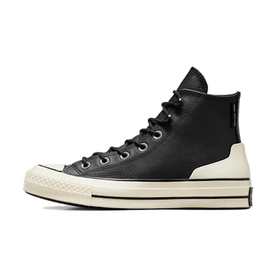 Converse Chuck Taylor All Star 1970s Hi 'Water-Repellent Leather - Black and White'