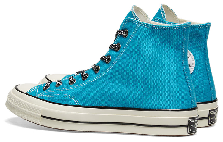 Shop Converse Chuck Taylor All Star 1970s 高筒復古帆布鞋 男女款 天藍