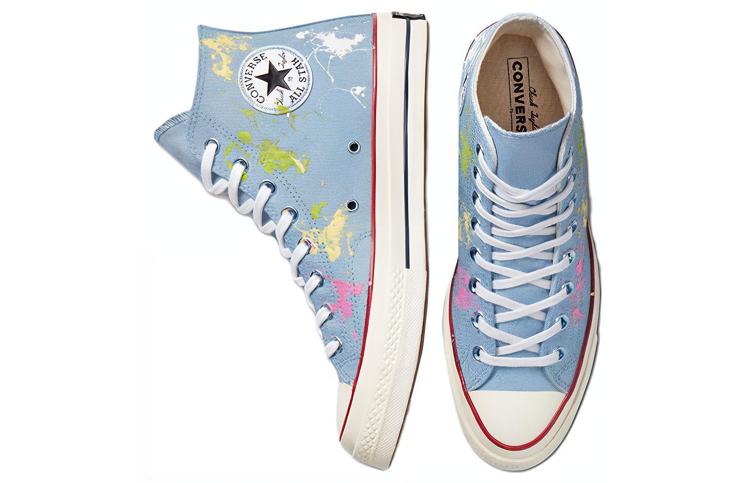 Converse Chuck Taylor All Star 1970s High 'Pastel Blue Splash' 圖 4