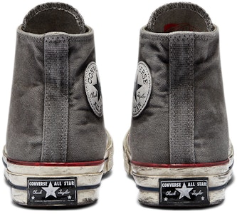 Converse Smoked Canvas Chuck Taylor All Star 1970s 防滑耐磨 高筒帆布鞋 男女同款 骯髒灰 Shop Converse Smoked Canvas Chuck Taylor All Star 1970s 防滑耐磨 高筒帆布鞋 男女同款 骯髒灰