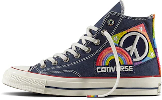 Converse Chuck Taylor All Star 1970s High Top 1st Pride Parade 'Blue' 158419C Converse Chuck Taylor All Star 1970s High Top 1st Pride Parade 'Blue' 158419C