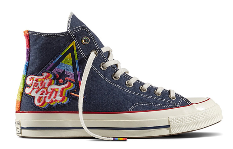 Order 匡威Chuck Taylor All Star 1970s高帮蓝色1st骄傲游行 158419C