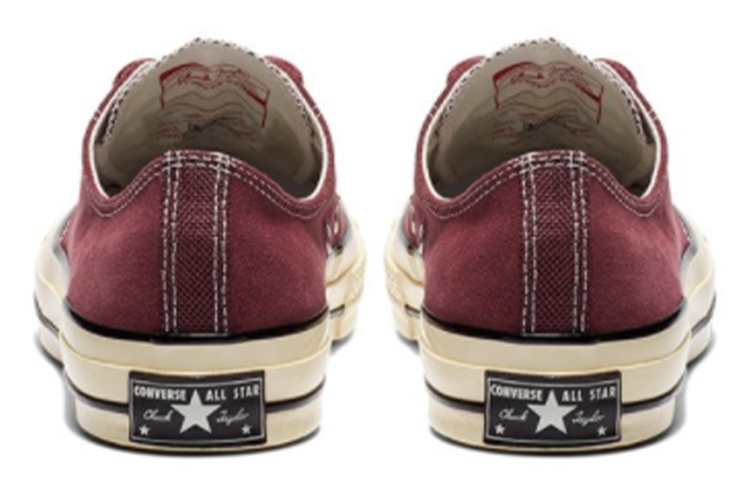 Shop チャックテイラー '70s ロー バーガンディ/黒/白 162375c