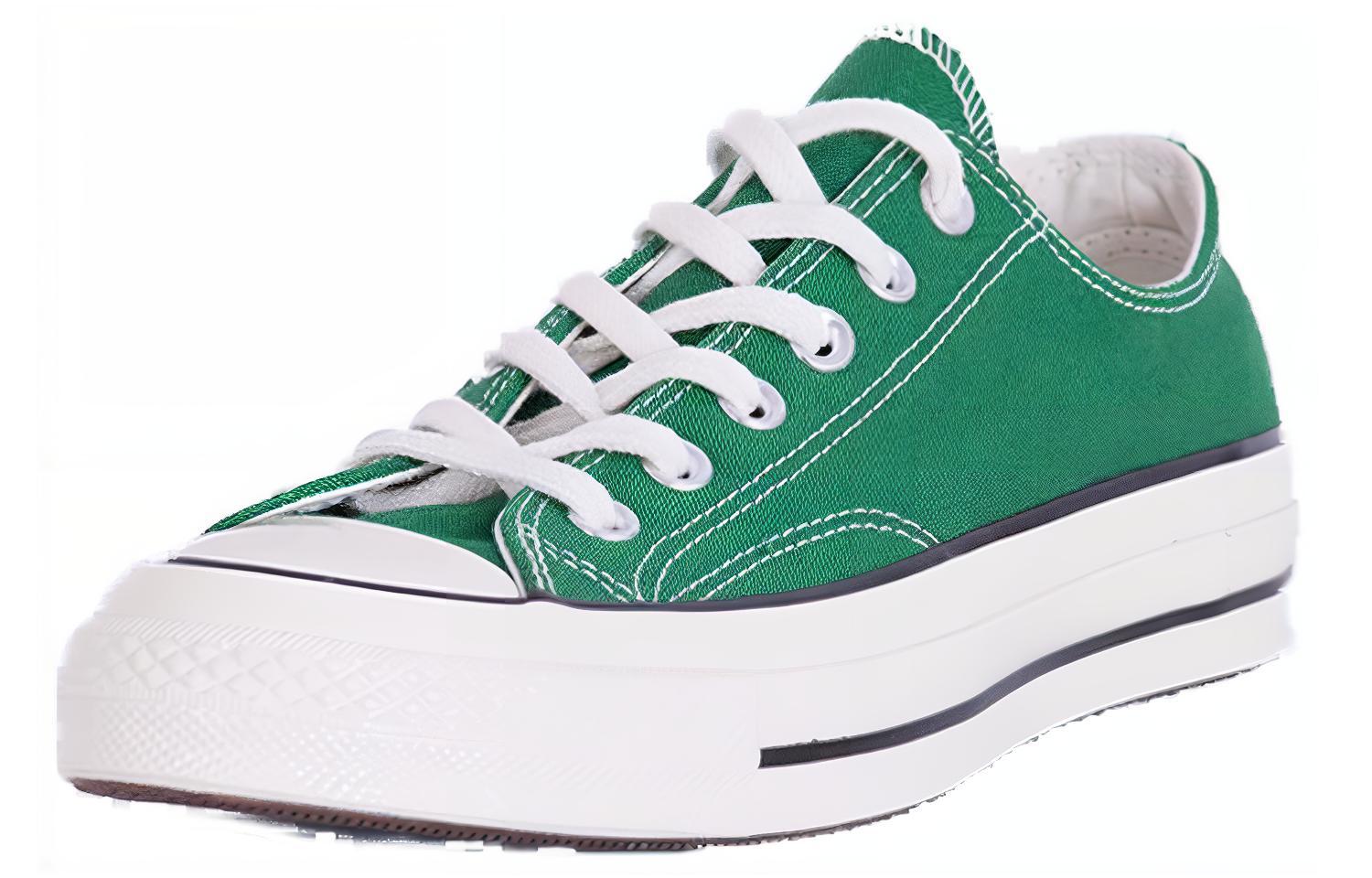 Order Converse 1970s Chuck Taylor All Star 防滑耐磨 低幫 帆布鞋 男女同款 綠色