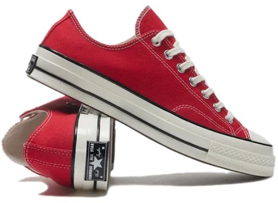 Converse 1970s 圓頭舒適 耐磨透氣 低筒 帆布鞋 男女款 紅色 Purchase Converse 1970s 圓頭舒適 耐磨透氣 低筒 帆布鞋 男女款 紅色