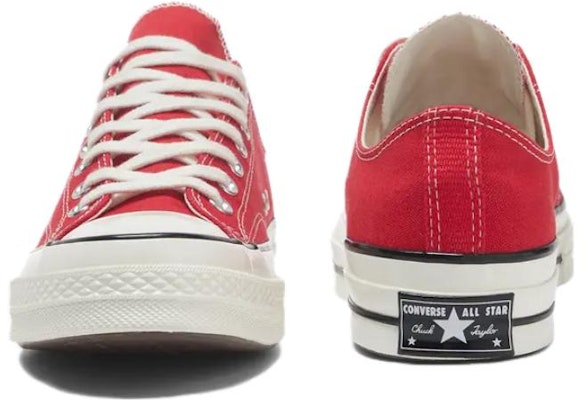 Converse 1970s 圓頭舒適 耐磨透氣 低筒 帆布鞋 男女款 紅色 Details for Converse 1970s 圓頭舒適 耐磨透氣 低筒 帆布鞋 男女款 紅色