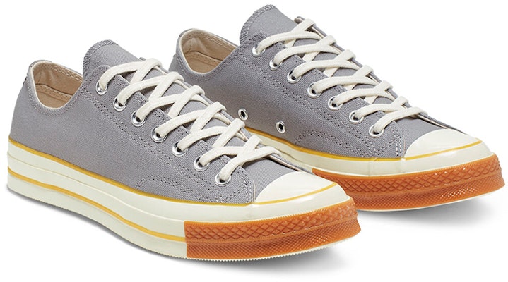 Converse Chuck Taylor All Star 1970s 復古百搭 防滑耐磨 低筒 帆布鞋 男女皆宜 灰 Lookbook Converse Chuck Taylor All Star 1970s 復古百搭 防滑耐磨 低筒 帆布鞋 男女皆宜 灰