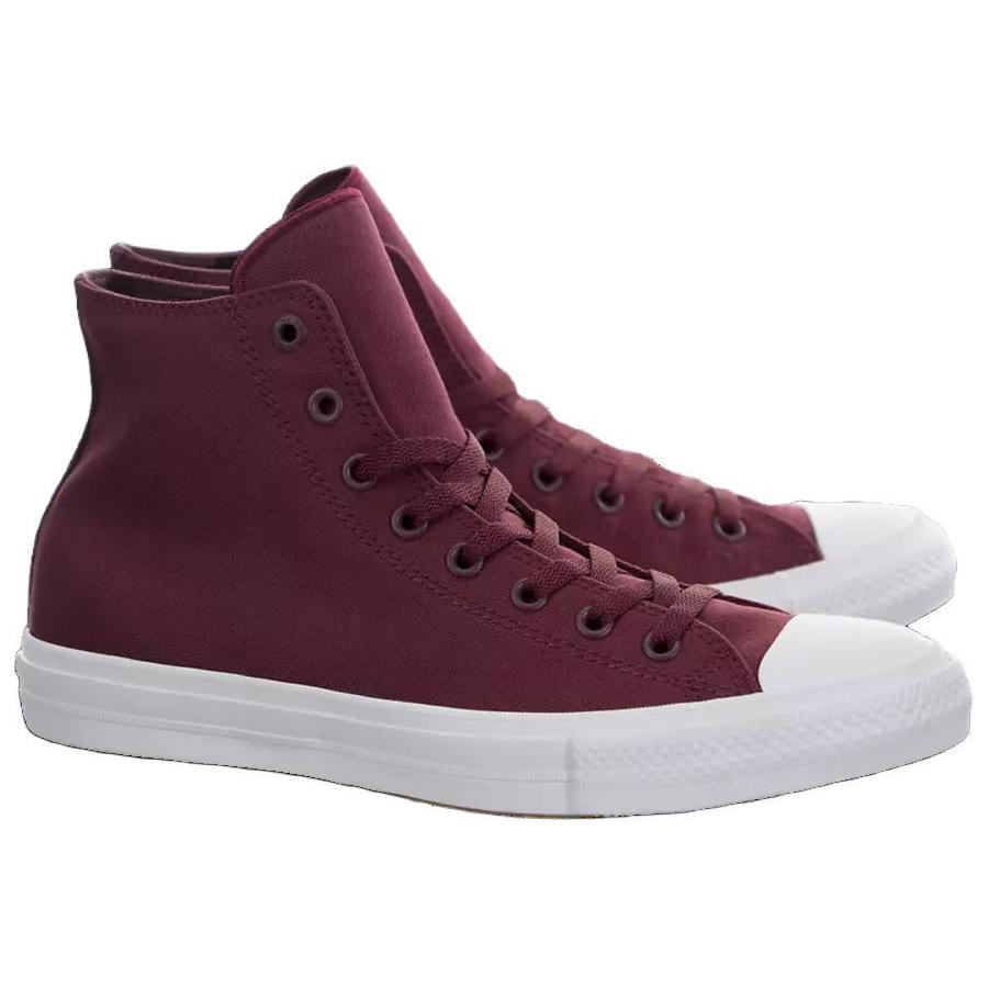 Shop Converse Chuck Taylor All Star 2 Hi 'Bordeaux' Merah Gelap 150144C