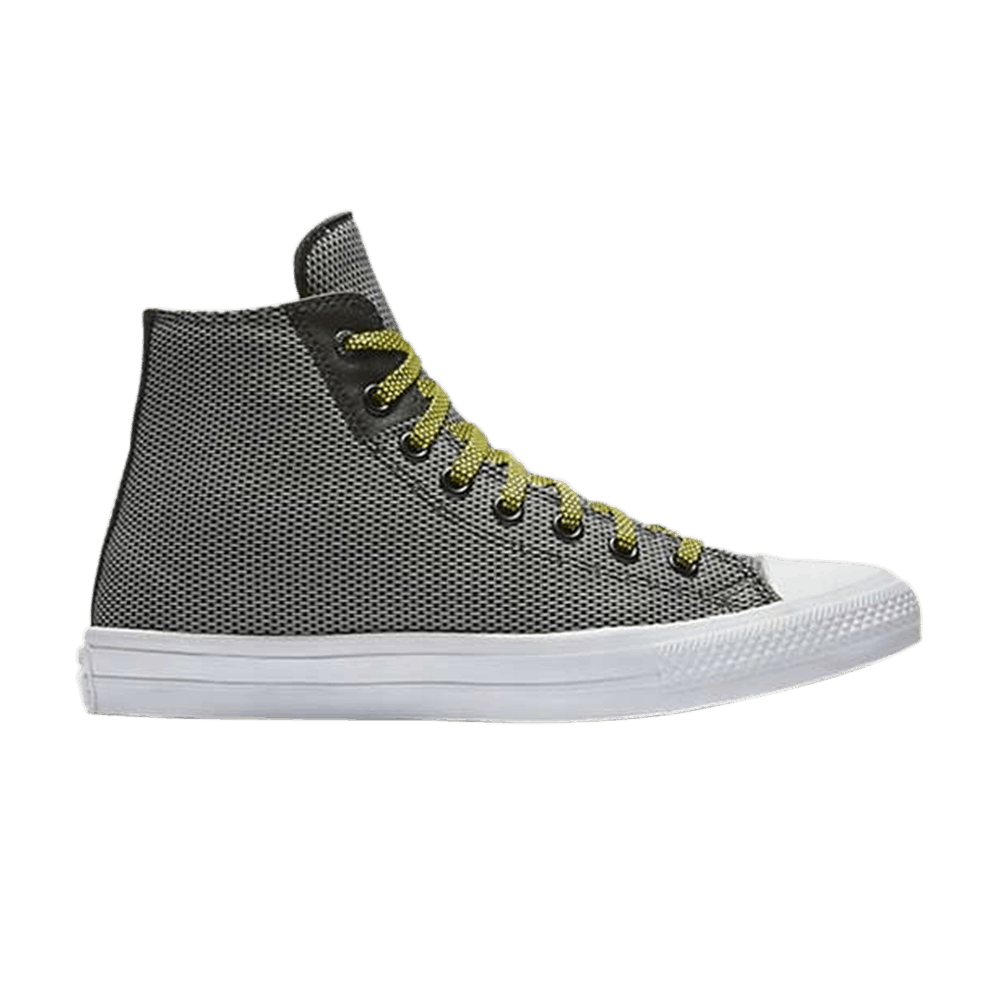 Converse Chuck Taylor All Star 2 Woven Hi 'Black White Yellow' 155536C