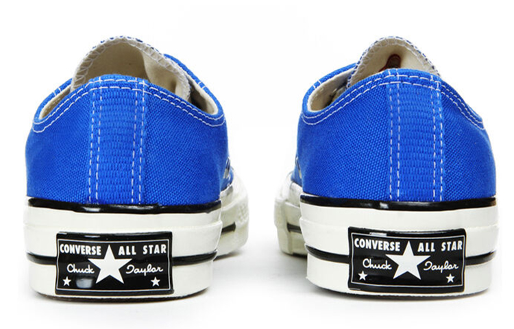 Shop Converse Chuck Taylor All Star 70 防滑耐磨 低筒 帆布鞋 男女同款 藍色 18年新款