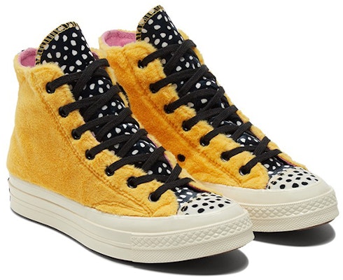 チャックテイラー70 ハイ フリース シトロン ポルカドット 572050C Lookbook チャックテイラー70 ハイ フリース シトロン ポルカドット 572050C