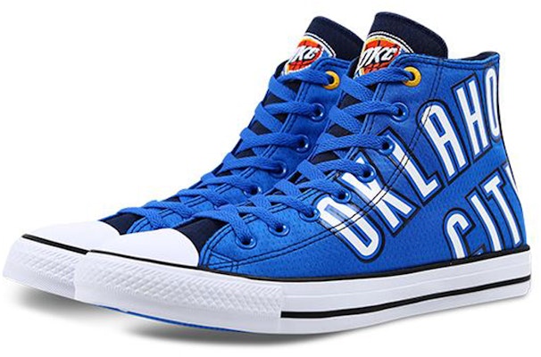Converse Chuck Taylor All Star 70 Hi Franchise Oklahoma City Thunder 159419C Lookbook Converse Chuck Taylor All Star 70 Hi Franchise Oklahoma City Thunder 159419C
