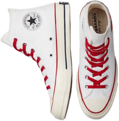 Converse Chuck Taylor All Star 70 Hi LTD 'Hati Merah Kristal' A02103C Shop Converse Chuck Taylor All Star 70 Hi LTD 'Hati Merah Kristal' A02103C