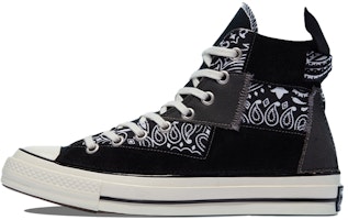 Converse Chuck Taylor All Star 70 Hi Paisley Patchwork Black 172906C Converse Chuck Taylor All Star 70 Hi Paisley Patchwork Black 172906C