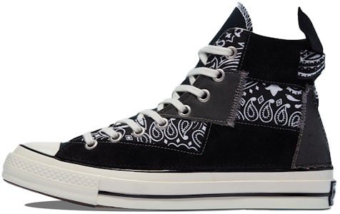 Converse Chuck Taylor All Star 70 Hi Patchwork Paisley Negro 172906C Buy Converse Chuck Taylor All Star 70 Hi Patchwork Paisley Negro 172906C