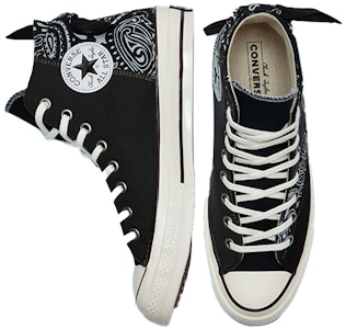 Converse Chuck Taylor All Star 70 Hi Patchwork Paisley Negro 172906C Shop Converse Chuck Taylor All Star 70 Hi Patchwork Paisley Negro 172906C