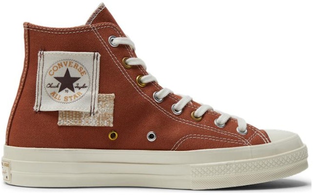 Converse Chuck Taylor All Star 70 Hi Patchwork Tawny Owl Marrón A05205C Order Converse Chuck Taylor All Star 70 Hi Patchwork Tawny Owl Marrón A05205C