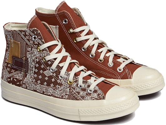 Converse Chuck Taylor All Star 70 Hi Patchwork Tawny Owl Marrón A05205C Lookbook Converse Chuck Taylor All Star 70 Hi Patchwork Tawny Owl Marrón A05205C
