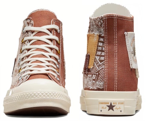 Converse Chuck Taylor All Star 70 Hi Patchwork Tawny Owl Marrón A05205C Shop Converse Chuck Taylor All Star 70 Hi Patchwork Tawny Owl Marrón A05205C
