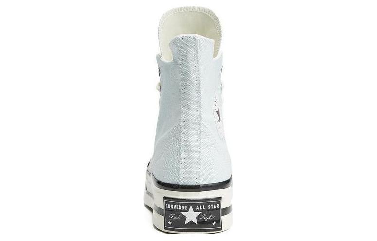 Lookbook Converse Chuck Taylor All Star 70 Hi Plus Aqua Mist Egret Putih A03537C