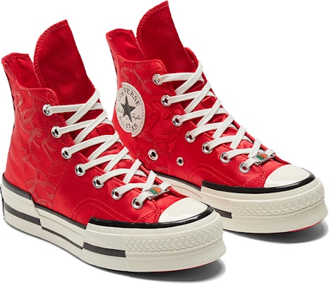 Converse Chuck Taylor All Star 1970s 兔年限定 防滑耐磨透氣 高筒 帆布鞋 男女同款 紅黑白 Lookbook Converse Chuck Taylor All Star 1970s 兔年限定 防滑耐磨透氣 高筒 帆布鞋 男女同款 紅黑白