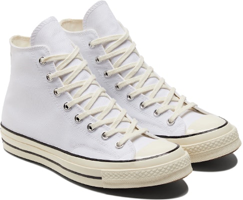 匡威 Chuck Taylor All Star 70 高帮 经典帆布白色 A02304C Lookbook 匡威 Chuck Taylor All Star 70 高帮 经典帆布白色 A02304C