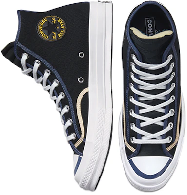 Converse Chuck Taylor All Star 1970s Recycled Binding 'Hitam' 171409C Purchase Converse Chuck Taylor All Star 1970s Recycled Binding 'Hitam' 171409C