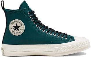 コンバース 70s フリース裏地レザー チャック (グリーン/ホワイト) 166133C Order コンバース 70s フリース裏地レザー チャック (グリーン/ホワイト) 166133C