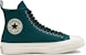 Converse Kulit Berbulu Chuck 1970s 'Hijau Putih' 166133C