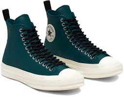 コンバース 70s フリース裏地レザー チャック (グリーン/ホワイト) 166133C Lookbook コンバース 70s フリース裏地レザー チャック (グリーン/ホワイト) 166133C