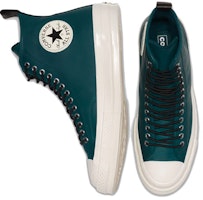 コンバース 70s フリース裏地レザー チャック (グリーン/ホワイト) 166133C Shop コンバース 70s フリース裏地レザー チャック (グリーン/ホワイト) 166133C