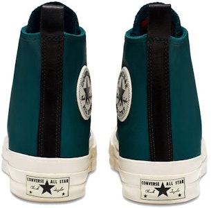 コンバース 70s フリース裏地レザー チャック (グリーン/ホワイト) 166133C Purchase コンバース 70s フリース裏地レザー チャック (グリーン/ホワイト) 166133C