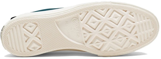 コンバース 70s フリース裏地レザー チャック (グリーン/ホワイト) 166133C Details for コンバース 70s フリース裏地レザー チャック (グリーン/ホワイト) 166133C