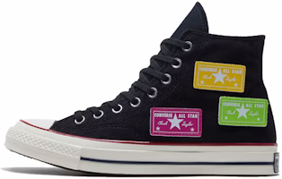 Converse Chuck Taylor All Star 1970s 'Black Purple Green' 169844C Converse Chuck Taylor All Star 1970s 'Black Purple Green' 169844C