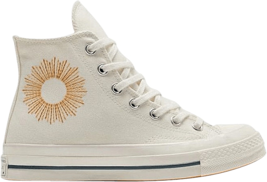 Converse white and gold sales
