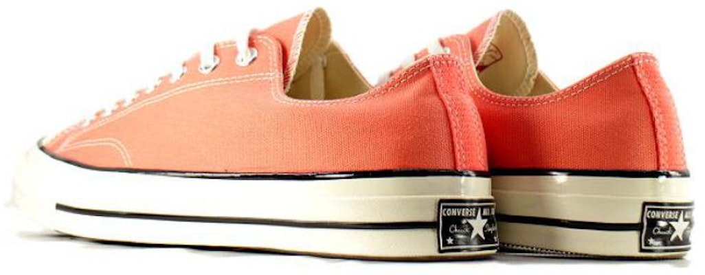 Converse Chuck Taylor All Star 70's Low Top Vintage Canvas Wild Mango// Black 155746C Shop Converse Chuck Taylor All Star 70's Low Top Vintage Canvas Wild Mango// Black 155746C