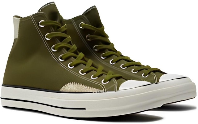 Converse Chuck 70 Tinggi 'Crafted Ollie Patch Vitality Green' A04499C Lookbook Converse Chuck 70 Tinggi 'Crafted Ollie Patch Vitality Green' A04499C