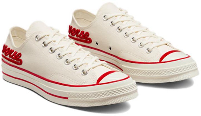Converse Chuck Taylor All Star 70s Low 'Classic White Red' A04176C Lookbook Converse Chuck Taylor All Star 70s Low 'Classic White Red' A04176C