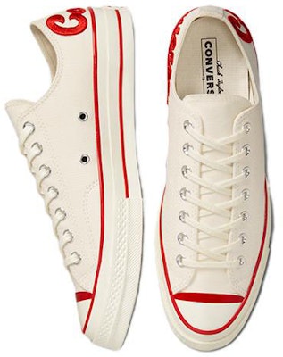 Converse Chuck Taylor All Star 70s Low 'Classic White Red' A04176C Shop Converse Chuck Taylor All Star 70s Low 'Classic White Red' A04176C