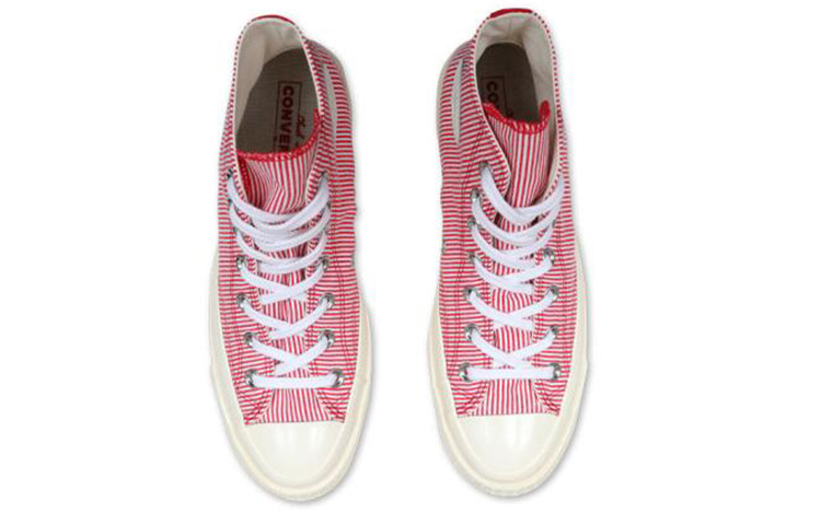 Shop 컨버스 척테일러 70 하이 레드/화이트 플림솔 (Converse Chuck Taylor 70 High Red/White 플림솔) 161375C